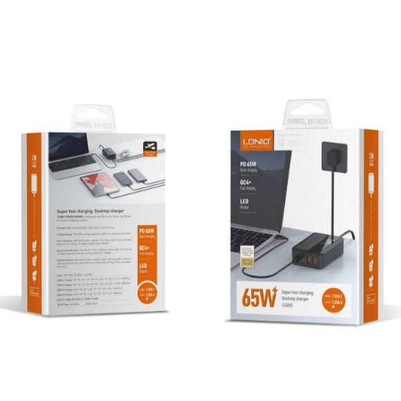 LDNIO A4808Q - 70W Desktop Fast Charger