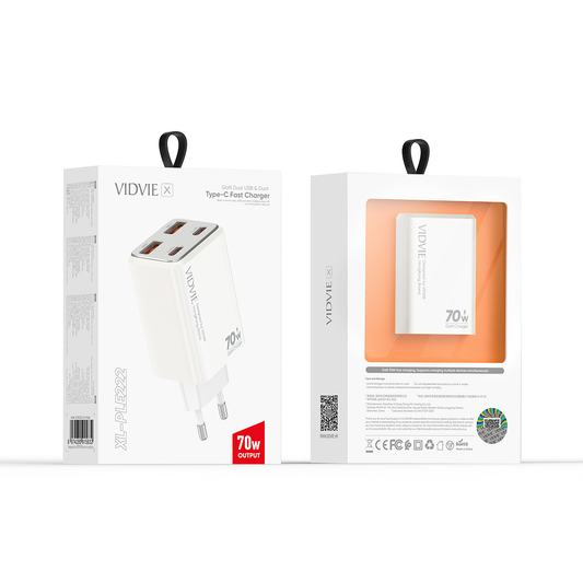 Vidvie XL-PLE222 GaN 70W Fast Charger