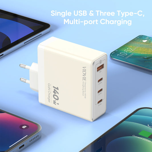 VIDVIE PLE226 140W Super Fast GaN Charger