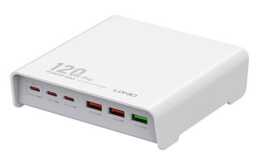 LDNIO Q605 - 120W Multi-ports Desktop Charging Station