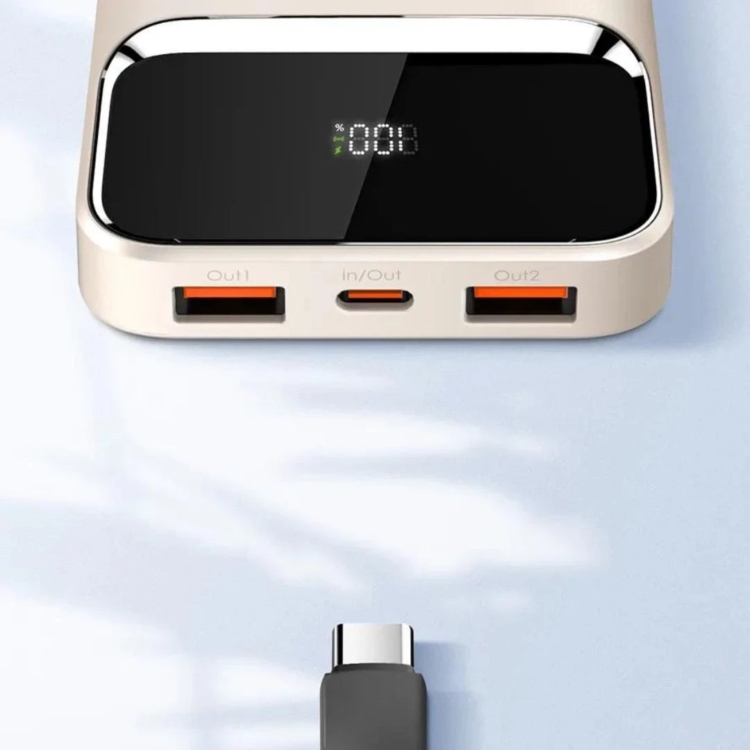 LDNIO PQ12 | 15W Magnetic Wireless Power Bank 10000mAh
