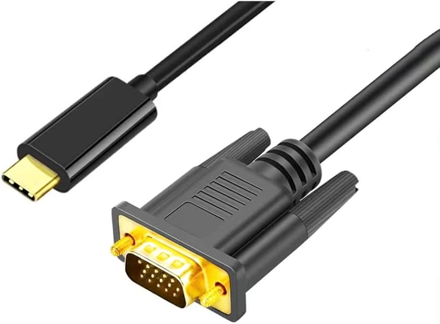 Entratech USB Type-C To Vga Cable Black - 1.8m