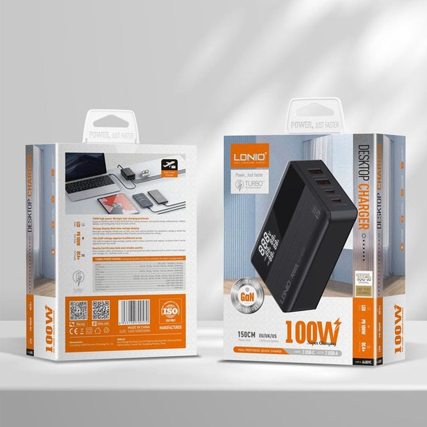 LDNIO A4809C - 100W GaN Super Fast Charger