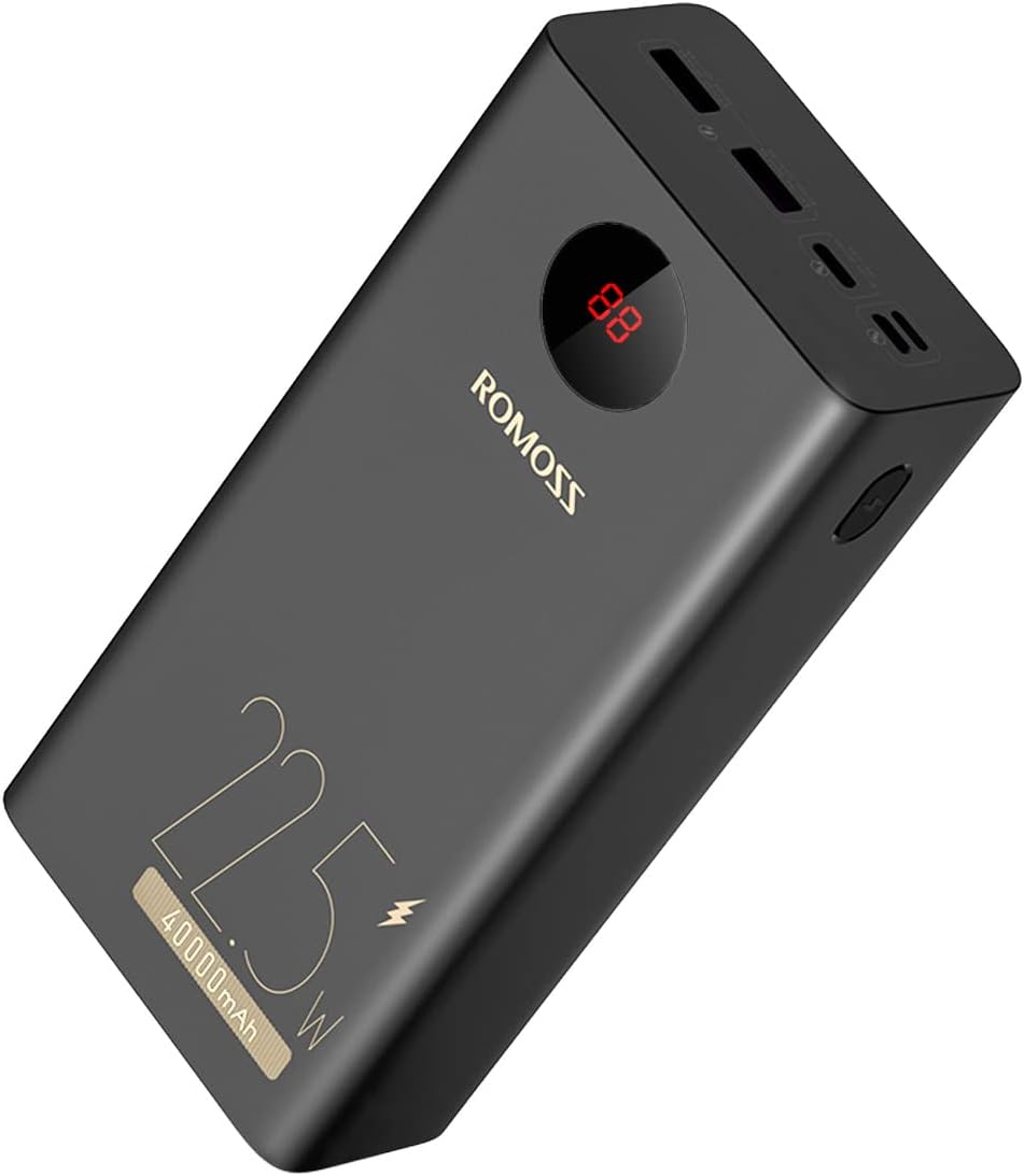 Romoss Power Bank Zeus 40000mAh 22.5w BK