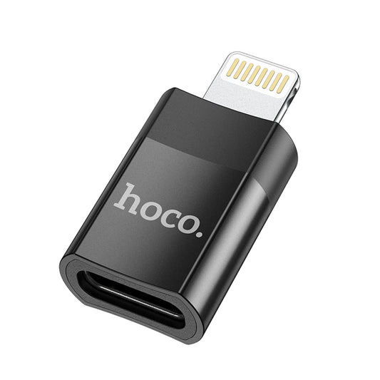 Hoco UA17 Adapter For iPhone to Type-C Female ( Charge & Data transfer) - (pack of 5)