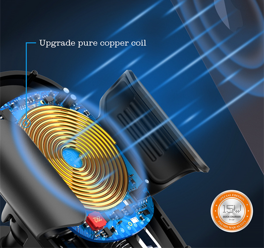 LDNIO MW21 Wireless Charging Car Mount