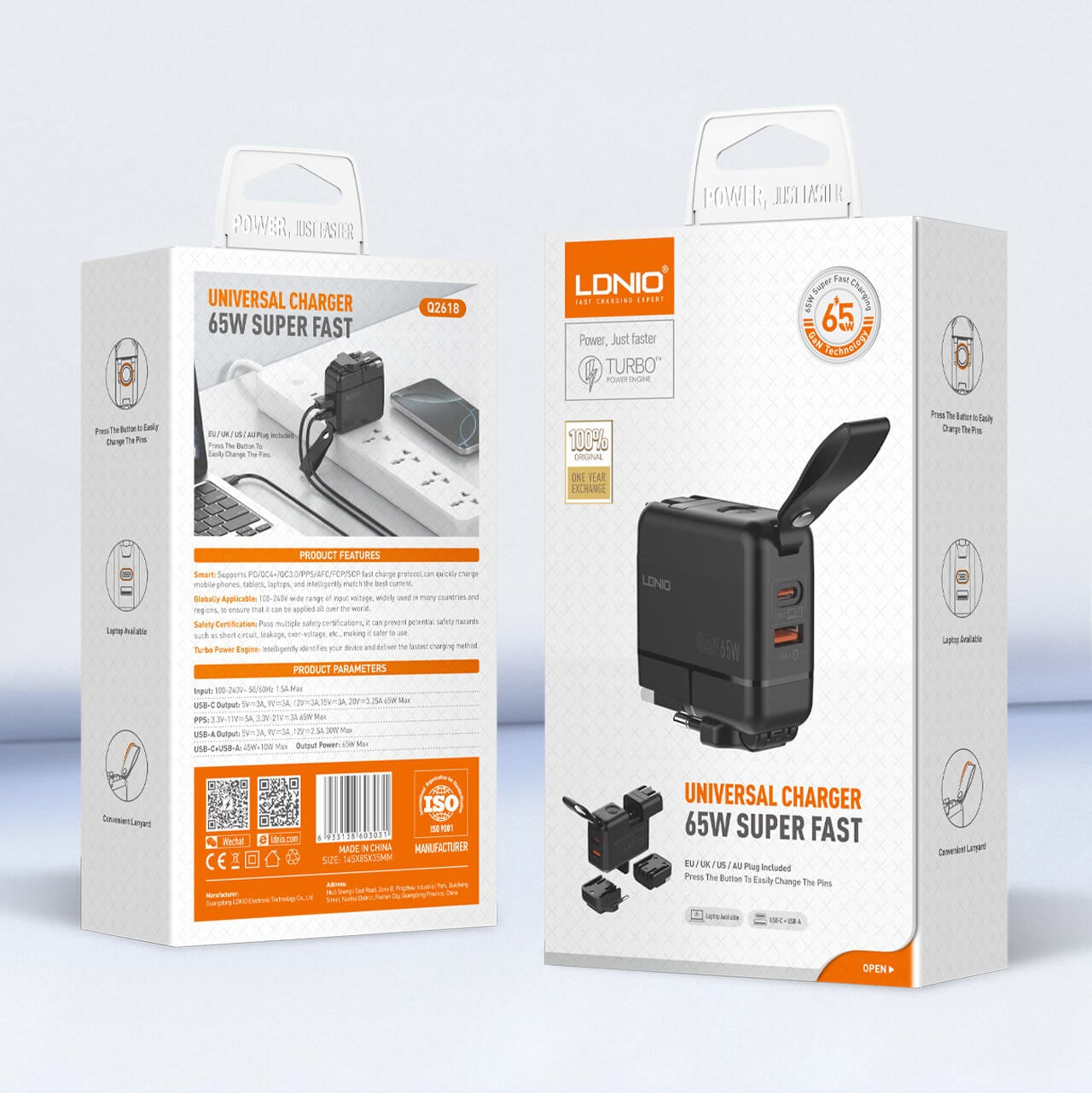 LDNIO Q2618 GaN 65W Fast Charger