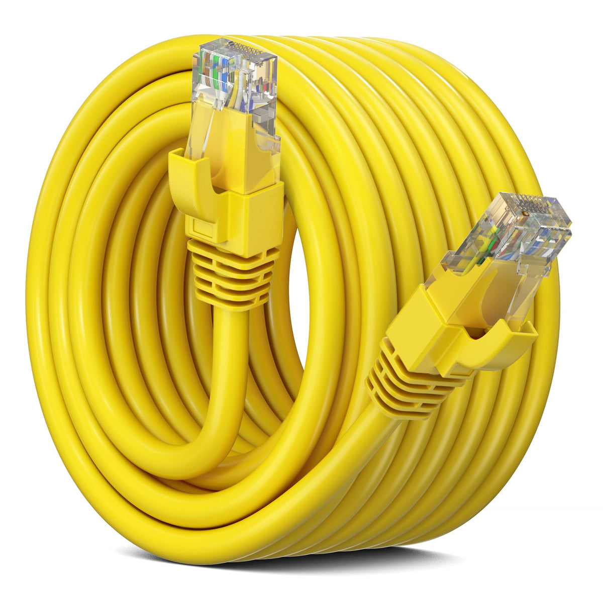 Pollen CAT6 Ethernet Patch Cable UTP, 24AWG - Yellow