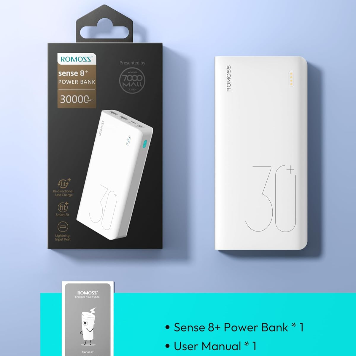 Romoss Power Bank Pulse 30 30000mAhWH