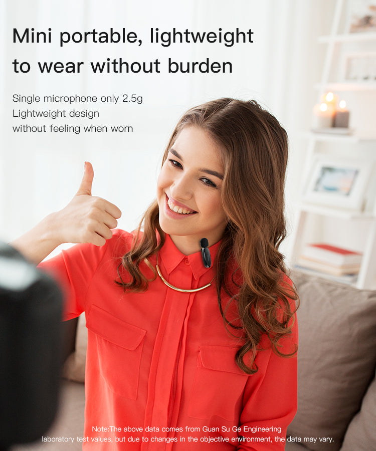Yesido KR13 Type-C 2 Wireless MEMS Microphone