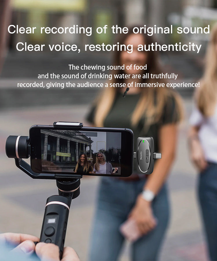 Yesido KR14 IP 2 Wireless MEMS Microphone