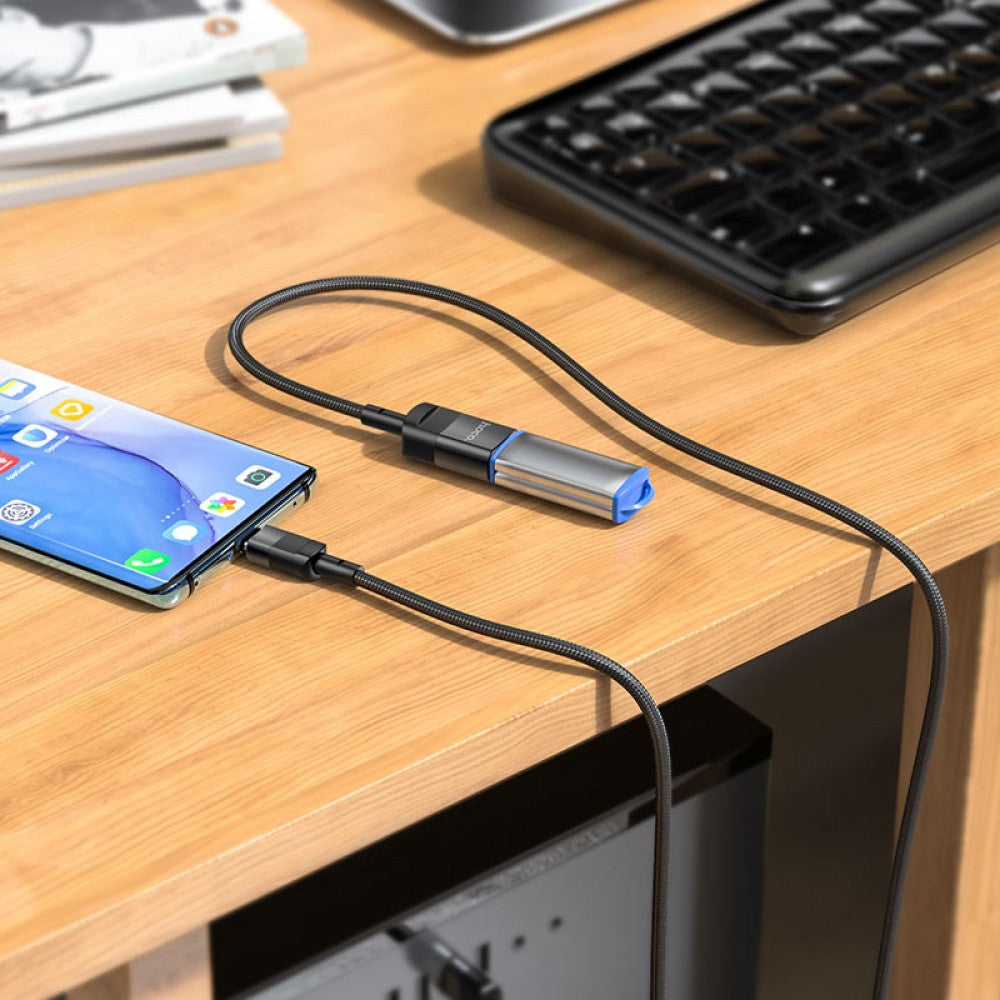 HOCO U107 Extension cable Type-C male to USB female USB3.0 - 1.2m