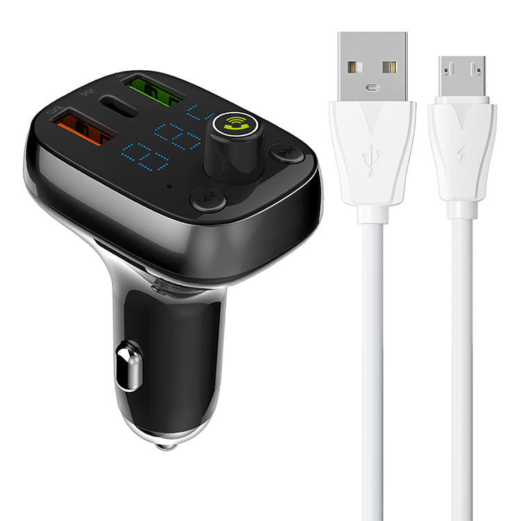 LDNIO C704Q FM Transmitter Fast Car Charger