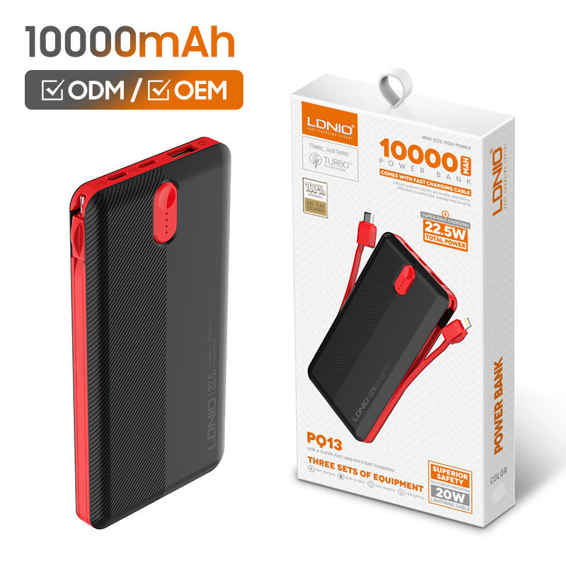 LDNIO PL1013 10000mah Fast Charging powerbank