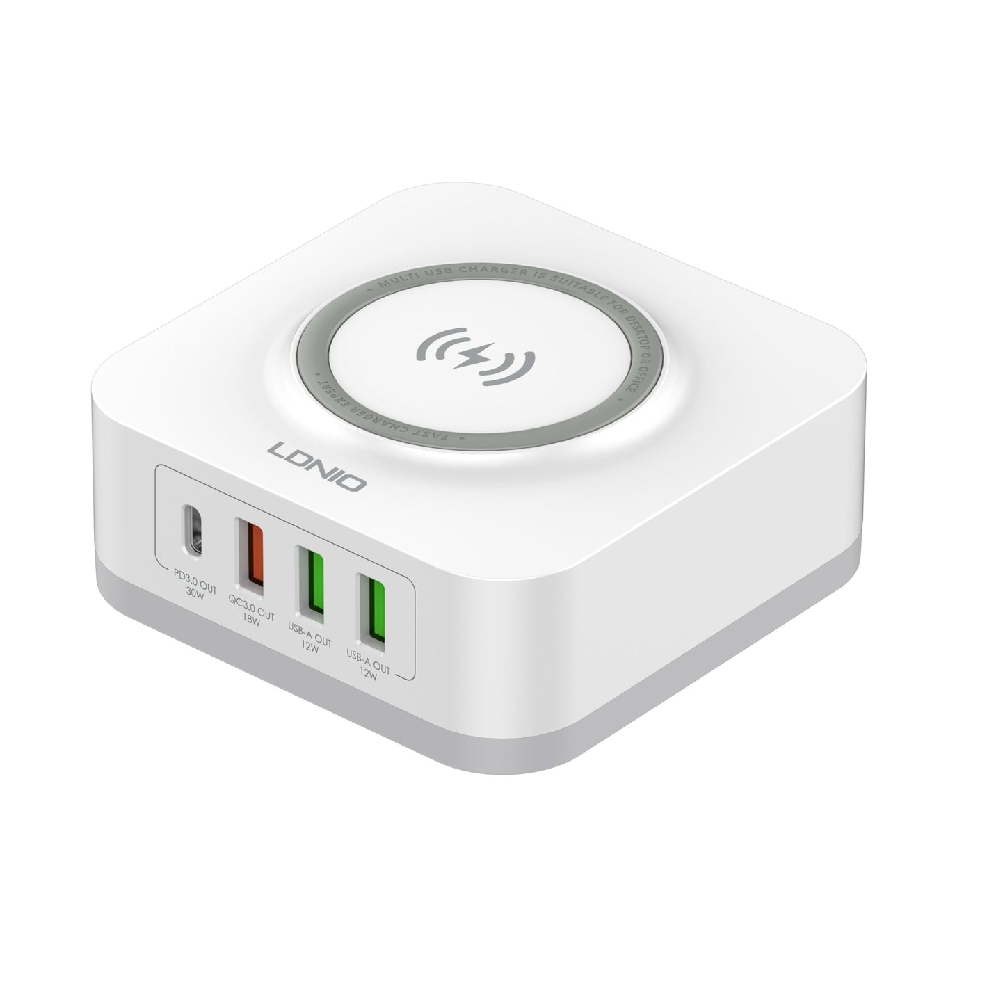 LDNIO AW004 - 32W Desktop Wireless Fast Charging Station