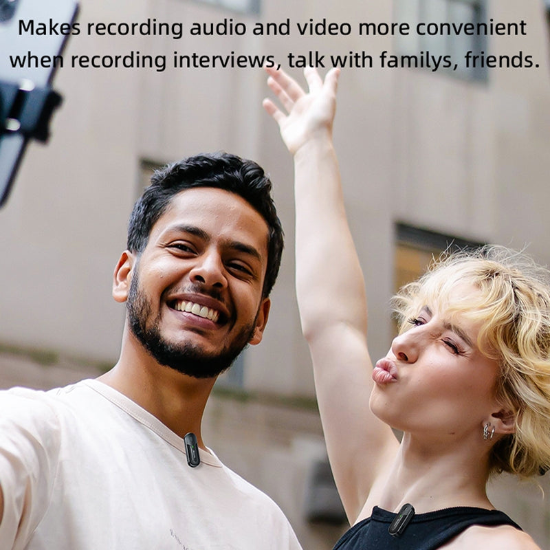 YESIDO KR17 Wireless 2 in 1 Lavalier Microphone
