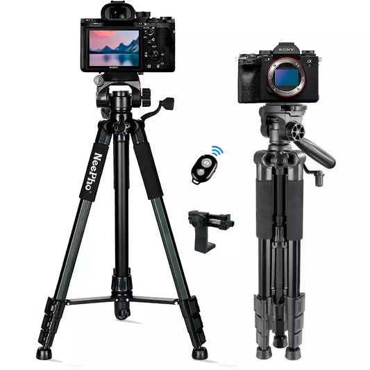 NeePho NP-8850 Professional DSLR / Mobile / Digital Camera Tripod Black