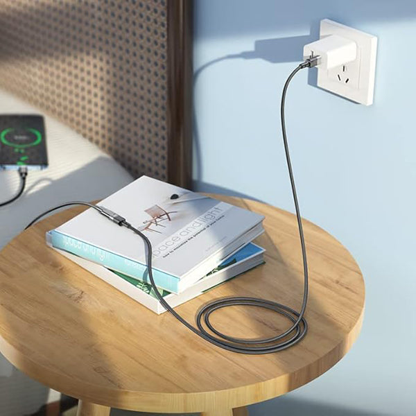 Hoco U107 - USB-C Male To USB-A Female Extension Cable - (Charge & Data)