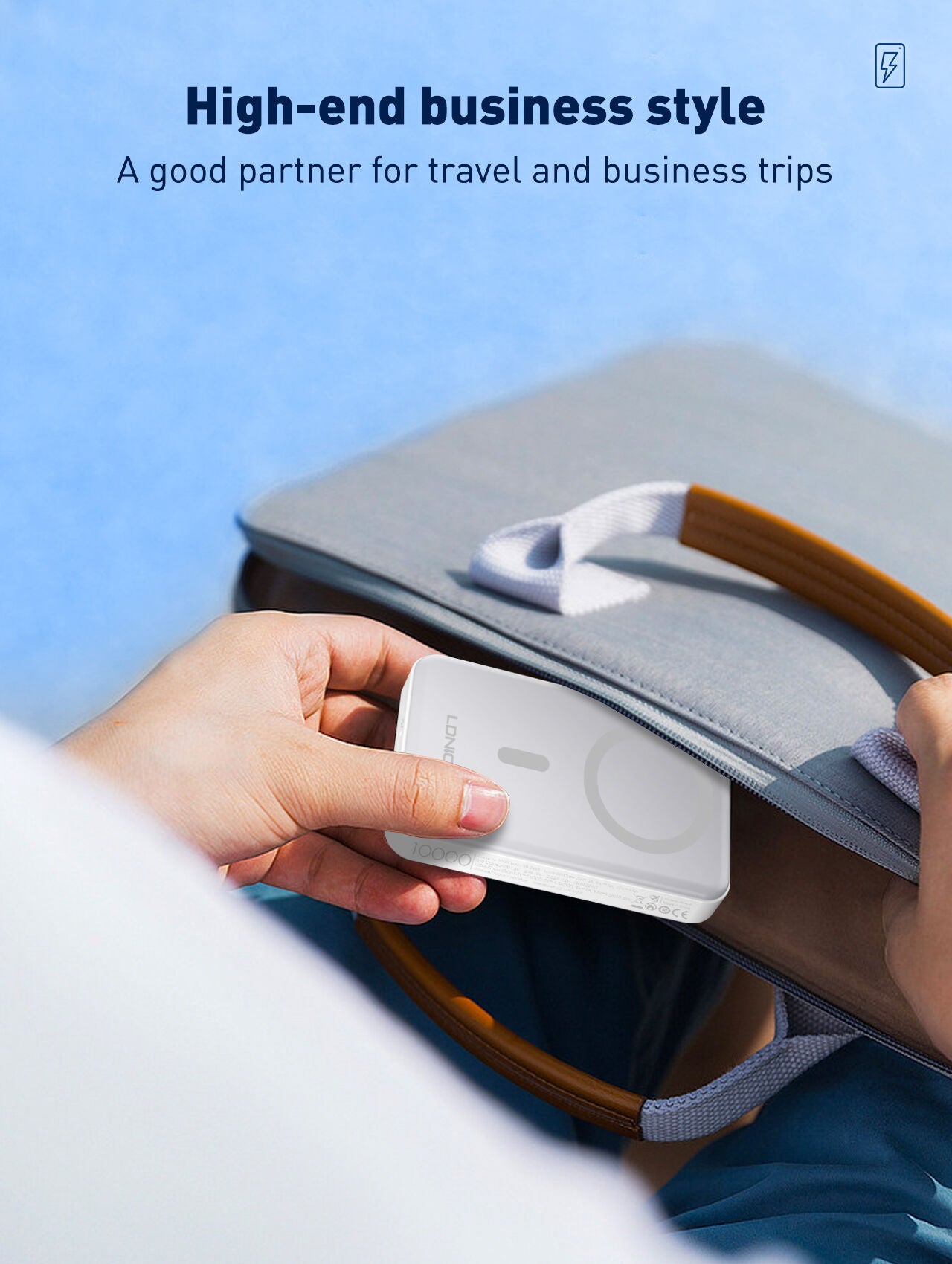 LDNIO PQ16 | Magnetic Wireless Power Bank 10000mAh