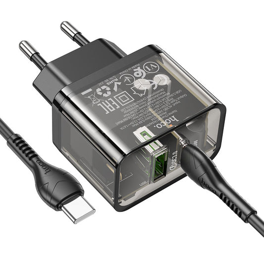 Hoco N34 Wall charger PD20W + QC3.0
