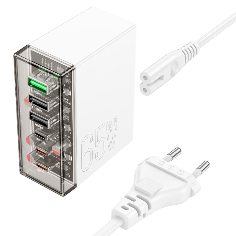 Hoco N36 GaN Charging station PD65W + QC3.0