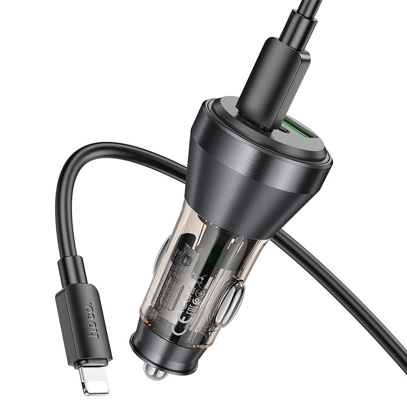 Hoco NZ12D 60W Fast Car charger