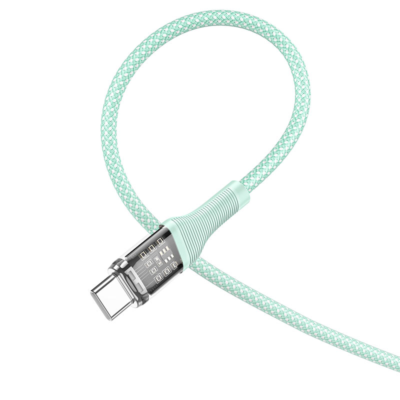 Hoco U111 Cable Type-C to Type-C 60W - 1.2m (pack of 2)