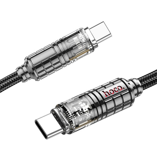 Hoco U122 60W fast charge Cable Type-C to Type-C -1.2m