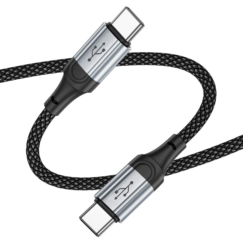 Hoco X102 Type-C to Type-C PD 60W fast charge Cable - 3 Pack