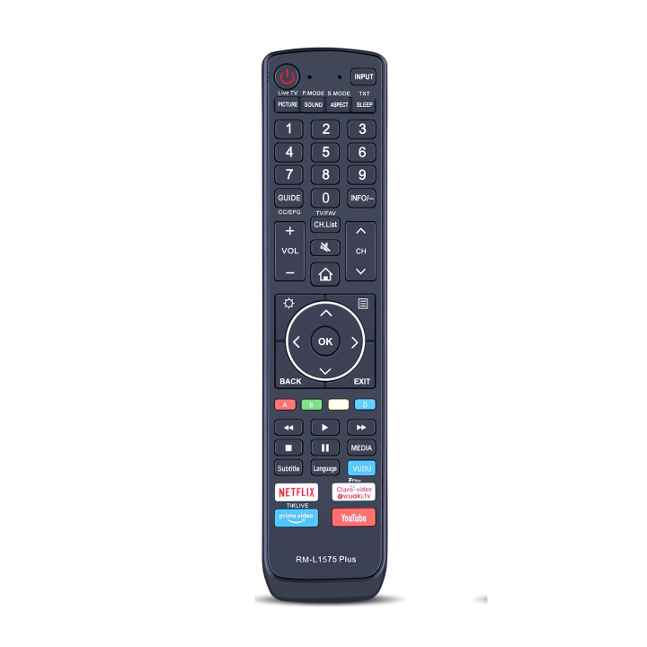 HUAYU RM-L1575 Remote Control For Hisense LCD/LED TV