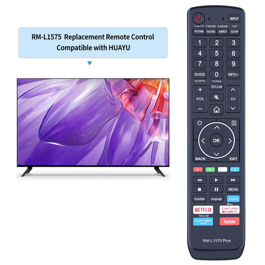 HUAYU RM-L1575 Remote Control For Hisense LCD/LED TV