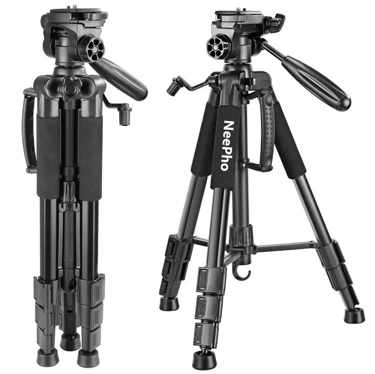 NeePho NP-8850 Professional DSLR / Mobile / Digital Camera Tripod Black