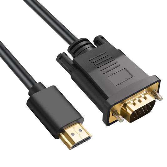 Entratech Hdmi To Vga Cable Black - 1.8m