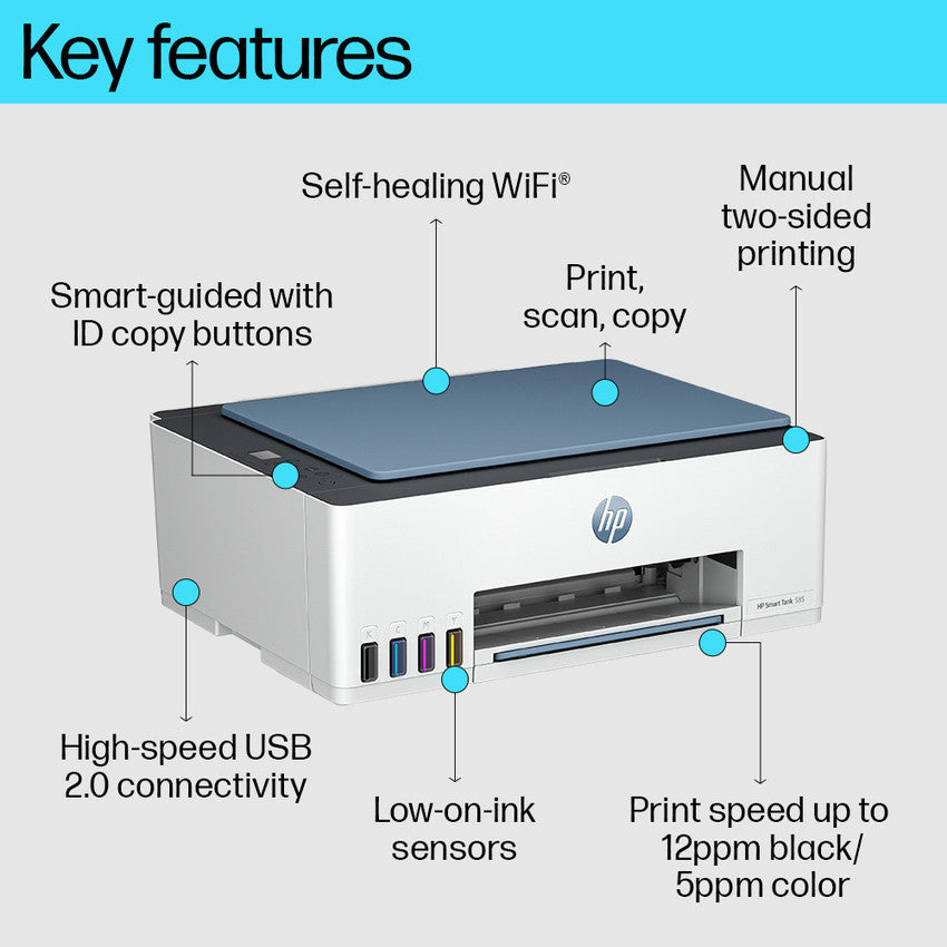 HP Smart Tank 580 All-in-One Printer