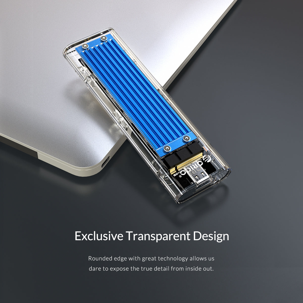 Orico NVME M.2 SSD Enclosure - Silver