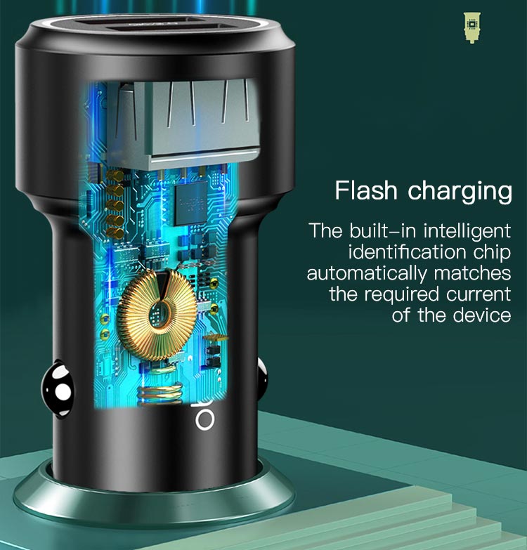 YESIDO Y43 36W Fast Car Charger