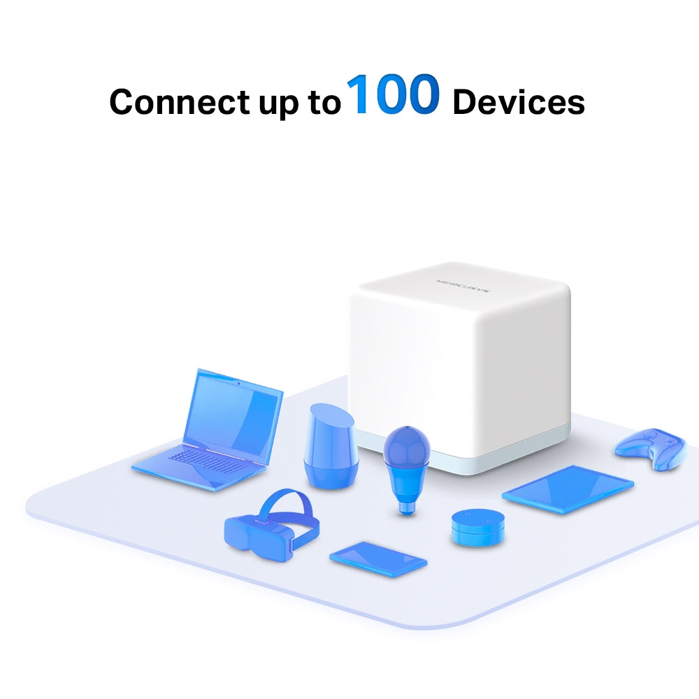 Mercusys Halo H30 AC1200 Whole Home Mesh Wi-Fi System - 2 Pack