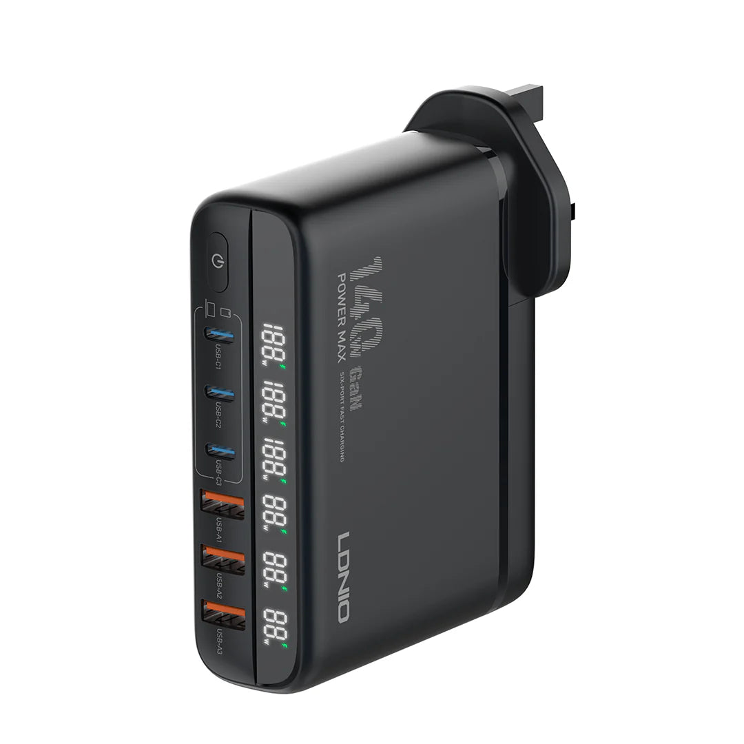 LDNIO A6140C - 140W GaN Super Fast Desktop Charger