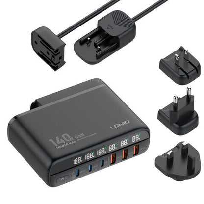 LDNIO A6140C - 140W GaN Super Fast Desktop Charger