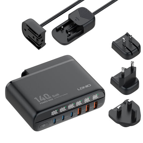 LDNIO A6140C - 140W GaN Super Fast Desktop Charger
