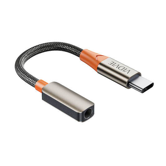 VIDVIE Type-C 3.5MM Braided Audio Jack Adapter - 13CM