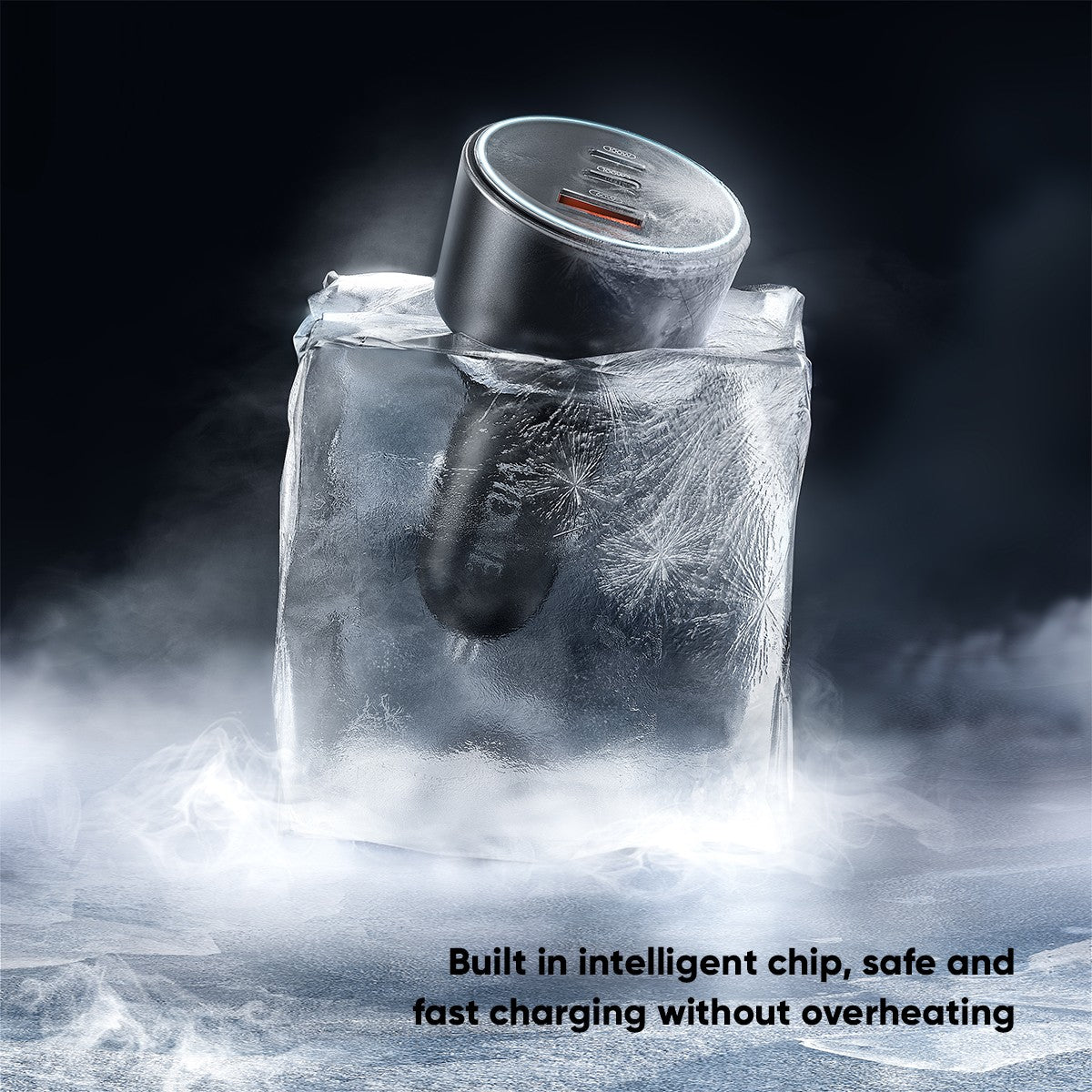 VIDVIE 100W Super Fast Charging Car Charger with Type C cable