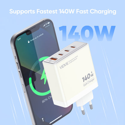 VIDVIE PLE226 140W Super Fast GaN Charger
