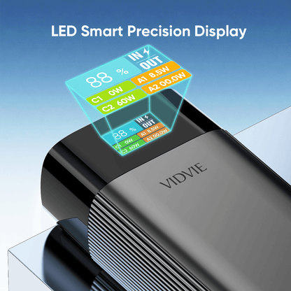 VIDVIE 145W Ultra-fast Large Capacity Power Bank - 40000mAh