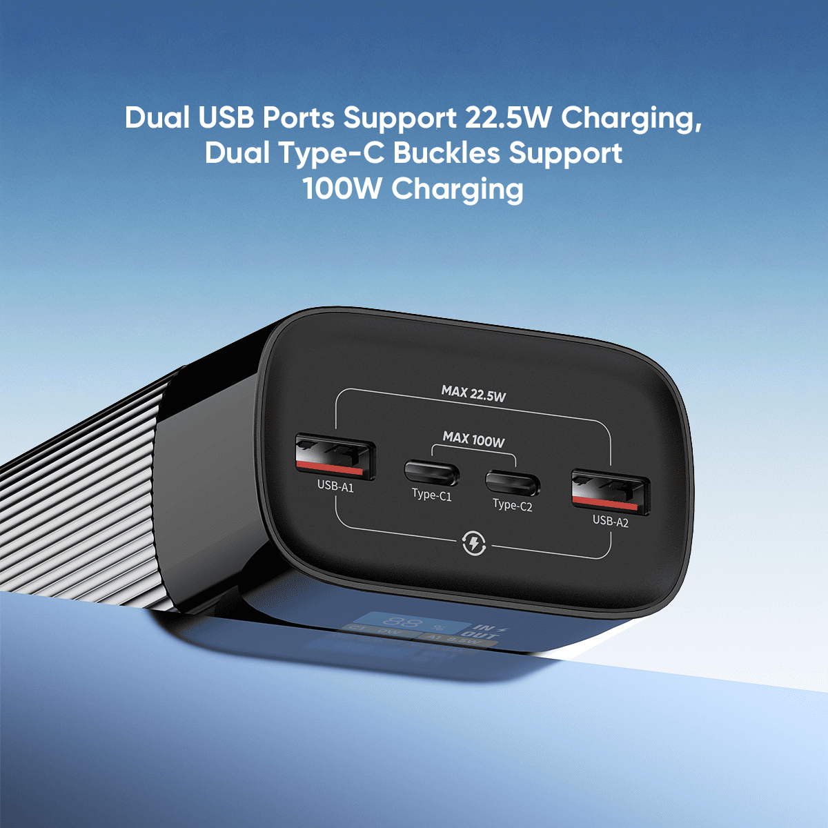 VIDVIE 145W Ultra-fast Large Capacity Power Bank - 40000mAh