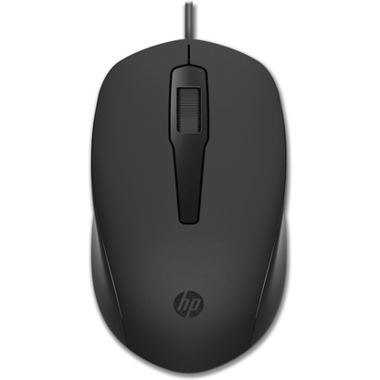 HP 150 Wired Mouse Optical Black