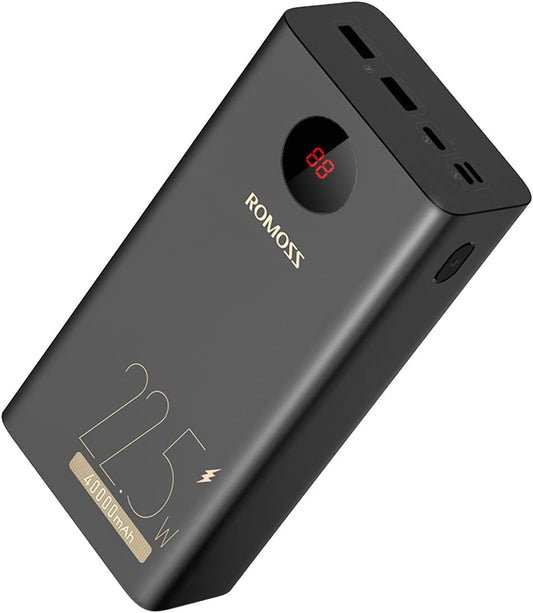 Romoss Power Bank Zeus 40000mAh 22.5w BK