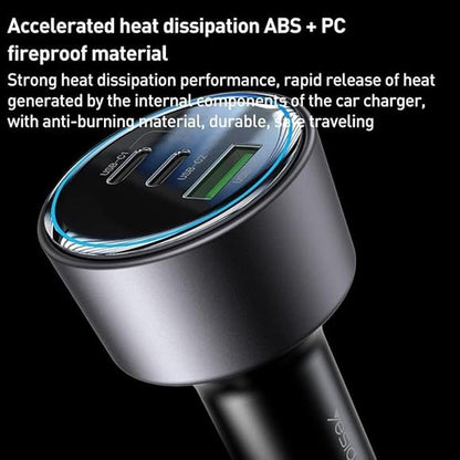Yesido-Y59 200W Super Fast Car Charger