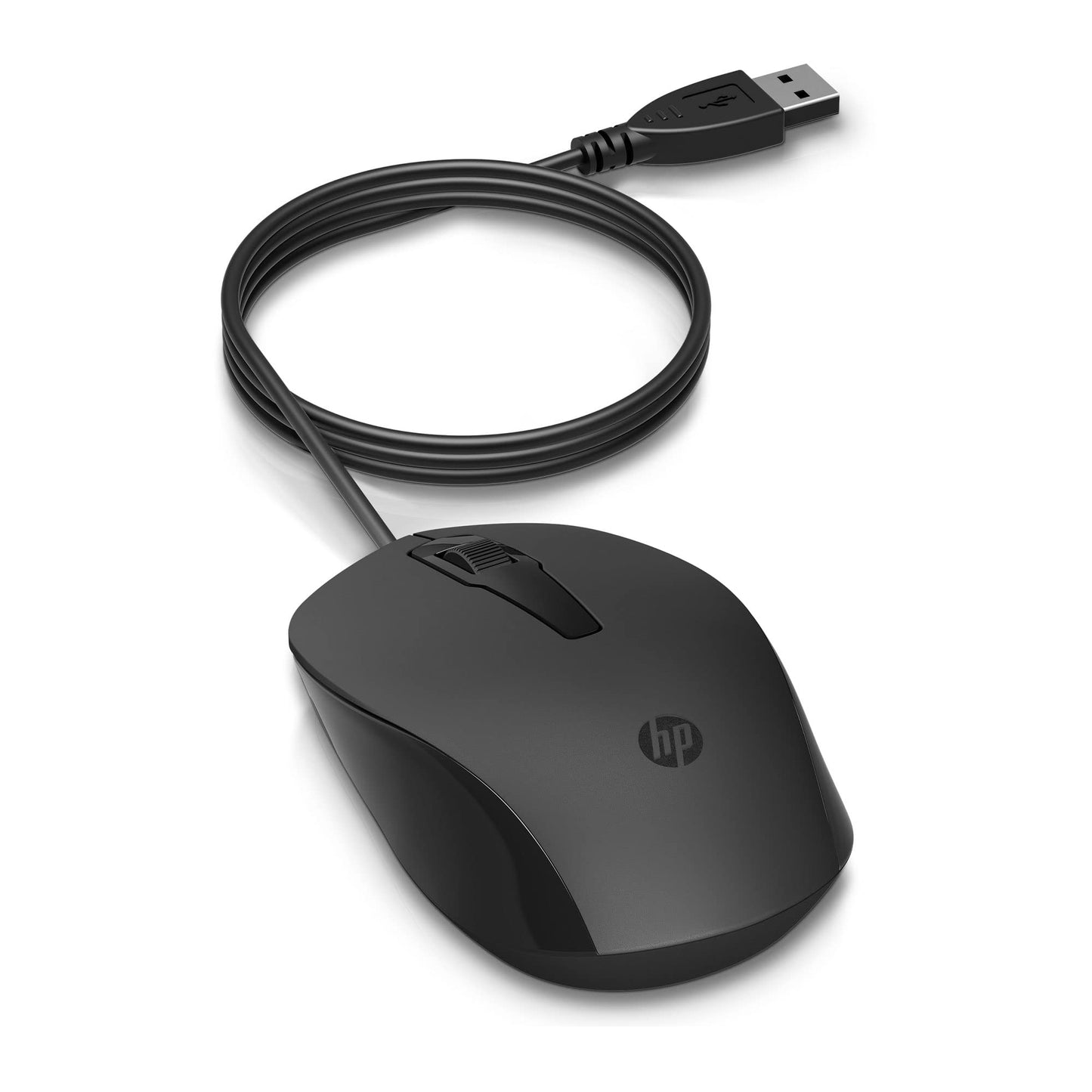 HP 150 Wired Mouse Optical Black