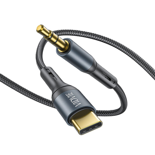 Vidvie Type-C to 3.5mm AUX Braided Audio Cable